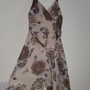 Floral jumpsuit.